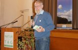 Moderiert wurde die Veranstaltung von Hellmut Naderer, Vorstandsmitglied des NABU Sachsen.  | Foto: René Sievert