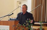 Wolfgang Riether fragte 'Zukunftsfähiges Naturschutzehrenamt - privat oder staatlich?'.  | Foto: René Sievert