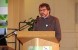 Dr. Matthias Nuß fand in seinem. Vortrag „ Der stumme Frühling – von der Fiktion zur Wirklichkeit“ ebenso deutliche Worte. Er warnte, dass die Ökosysteme ihre Funktionsfähigkeit verlieren, mit gravierenden Folgen auch für die Menschen und ihre Umwelt.  | Foto: Ina Ebert | NABU Sachsen